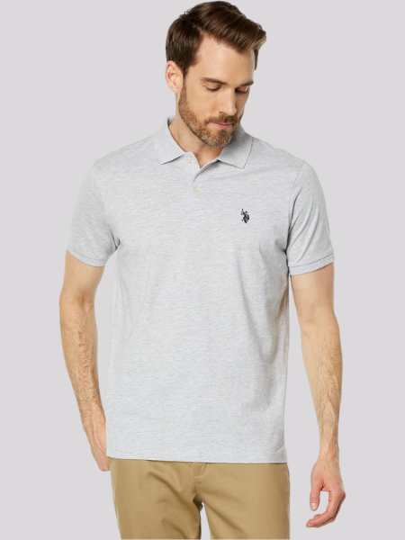 US POLO ASSN. Pique polo shirt