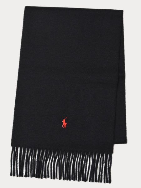 RL Unisex Scarf - BLACK