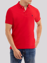 US POLO ASSN. Pique polo shirt