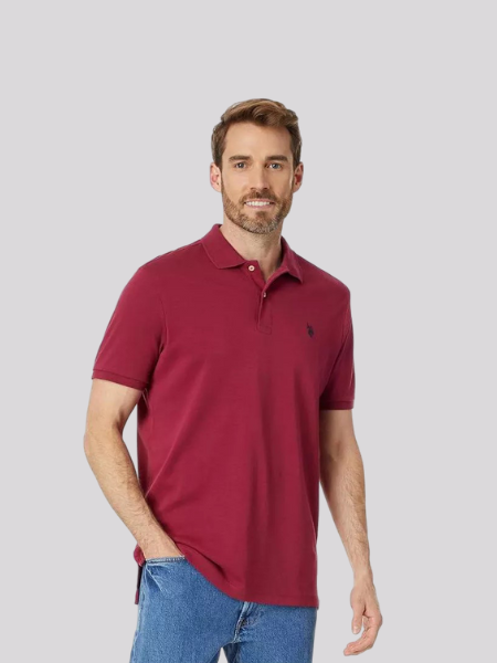 US POLO ASSN. Pique polo shirt