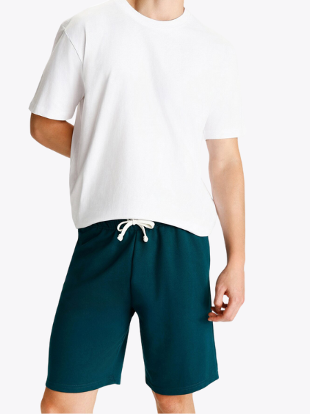 Lefties Basic plush Bermuda shorts