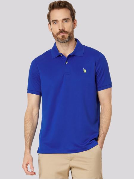 US POLO ASSN. Pique polo shirt