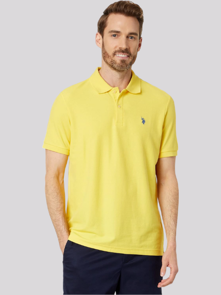 US POLO ASSN. Pique polo shirt