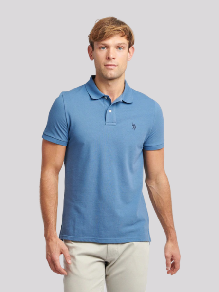 US POLO ASSN. Pique polo shirt