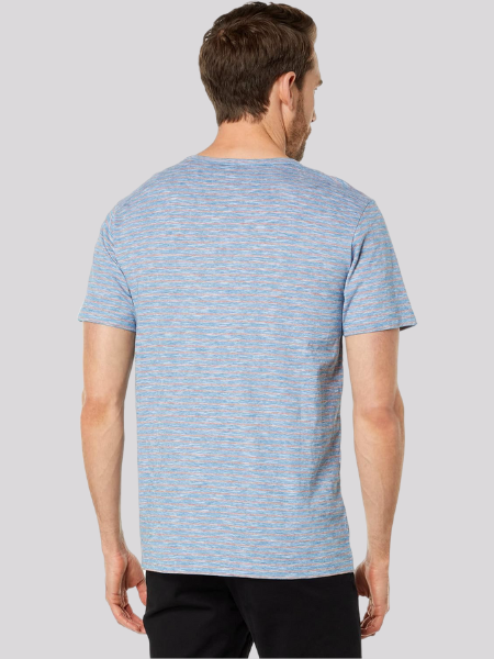 US Polo Assn. Yarn-Dye EOE Stripe Short Sleeve Jersey Tee