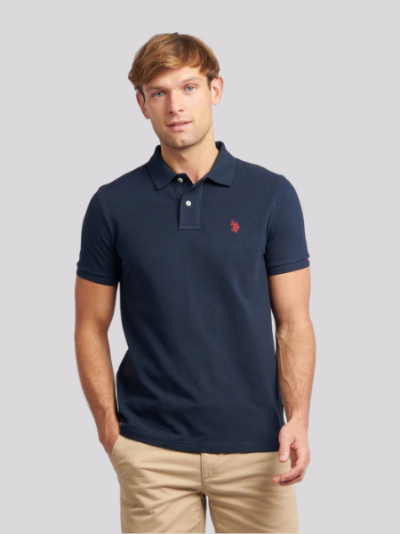 US POLO ASSN. Pique polo shirt
