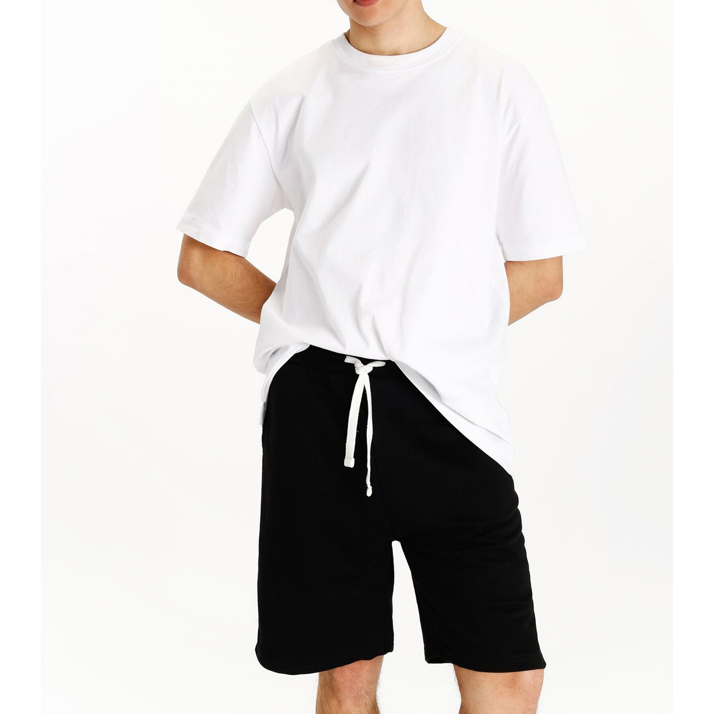 Lefties Basic plush Bermuda shorts