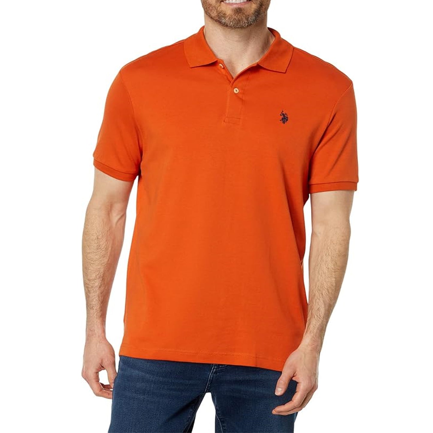 US POLO ASSN. Pique polo shirt