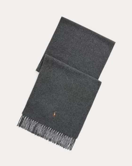 RL Unisex Scarf - Grey