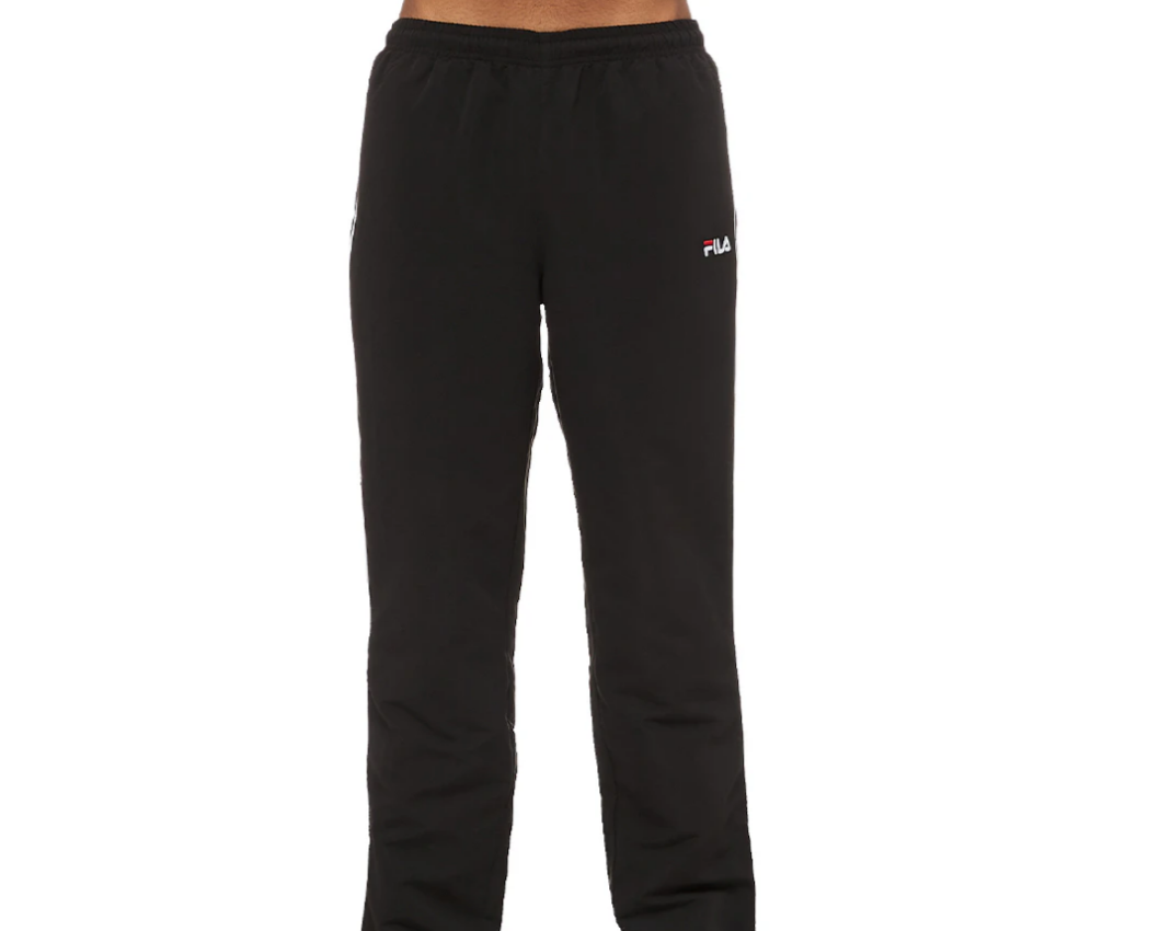 Fila Men's Classic Microfibre Pants - Black (Store-Bought UK)