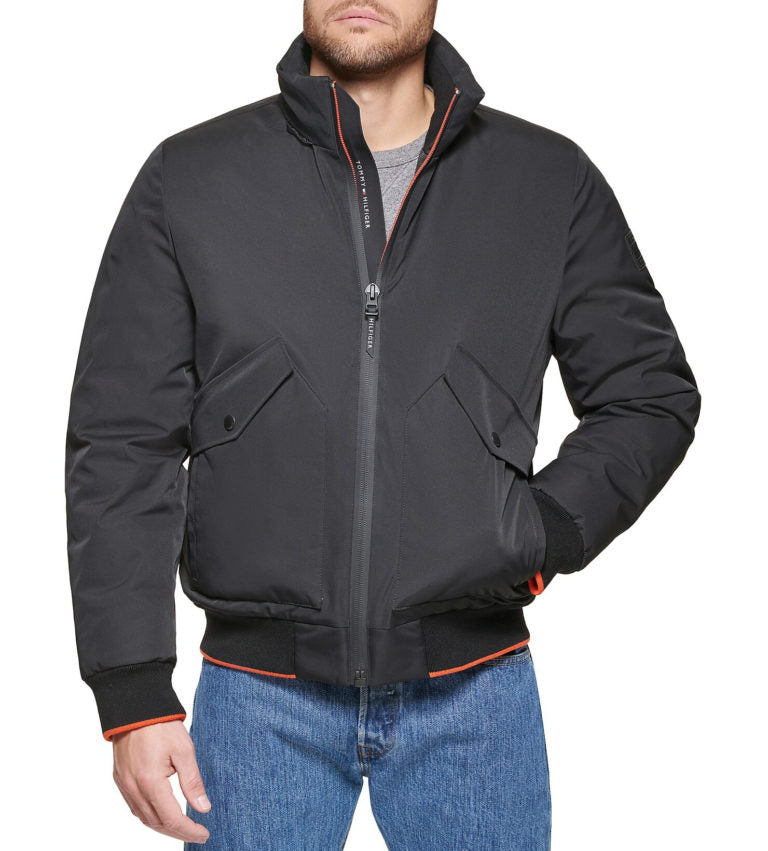 TH Flex Stretch Performance Bomber – Black