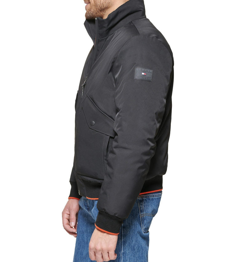 TH Flex Stretch Performance Bomber – Black