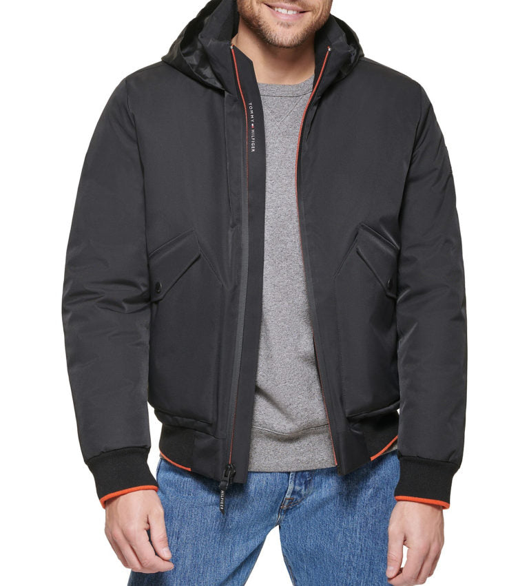 TH Flex Stretch Performance Bomber – Black