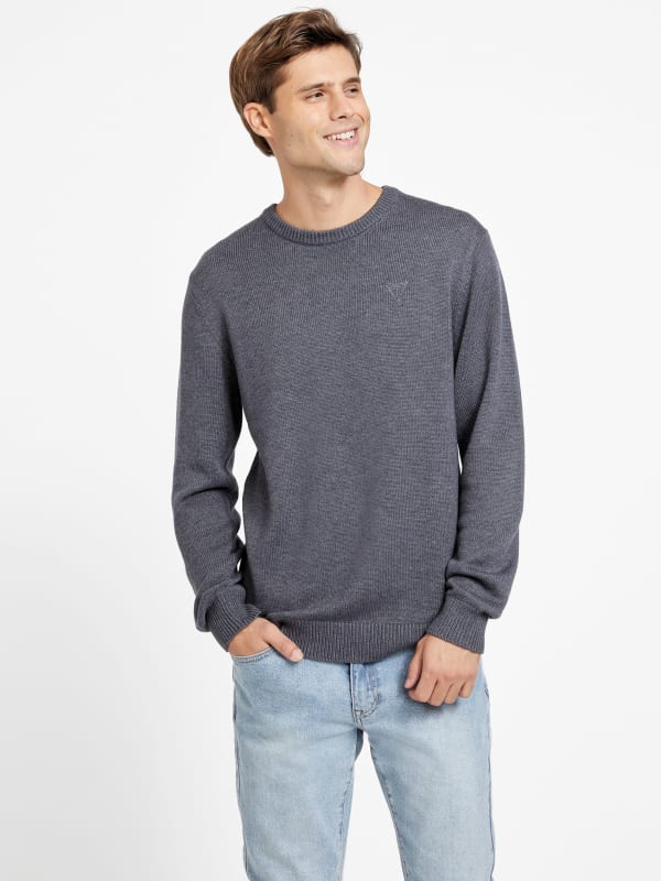 Guess Walter Crewneck Sweater - Grey (Store-Bought UK)