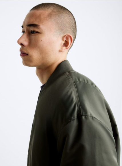 ZR DNWR Parachute Bomber Jacket - Olive Green