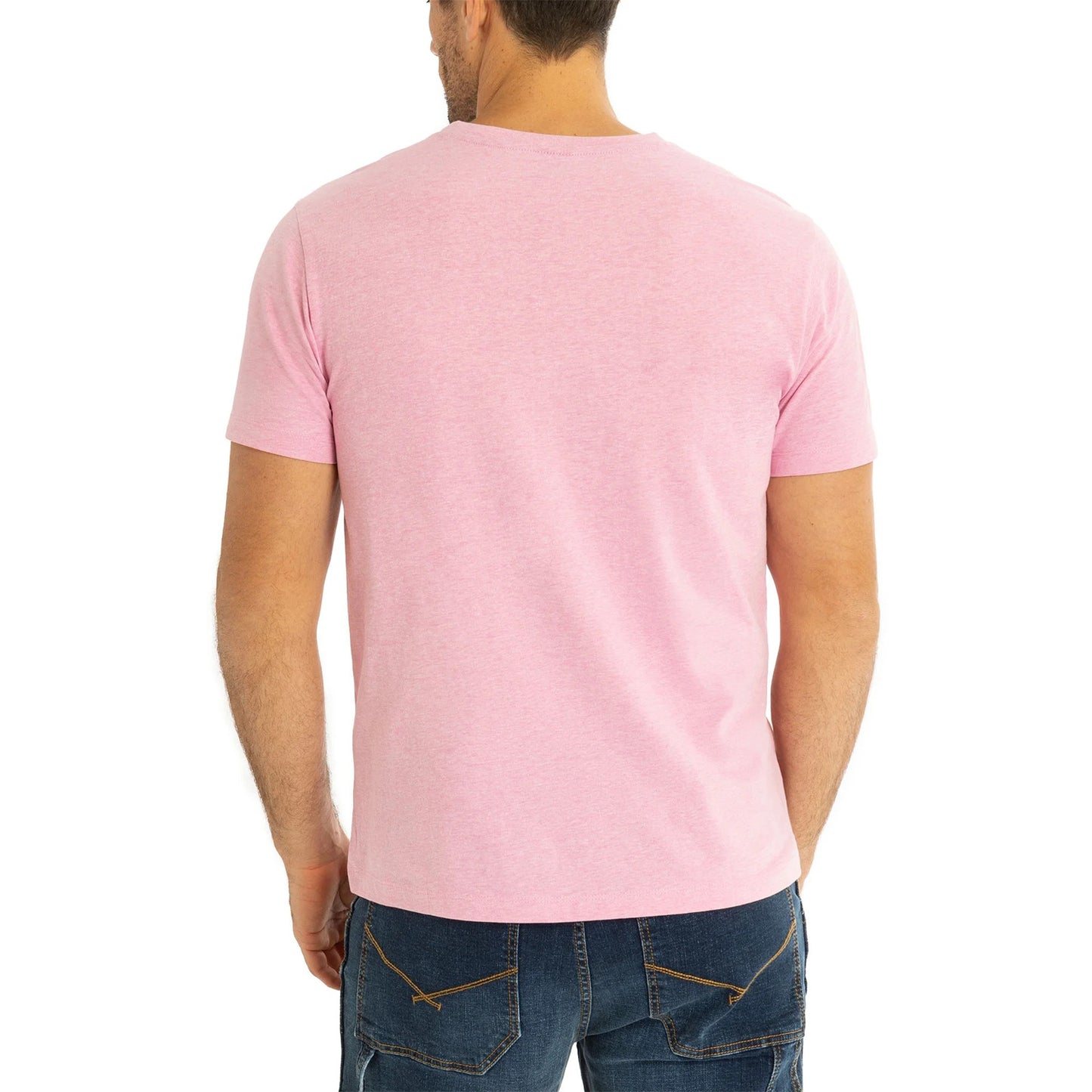 US POLO Assn. Men's Solid V-Neck Short Sleeve T-Shirt