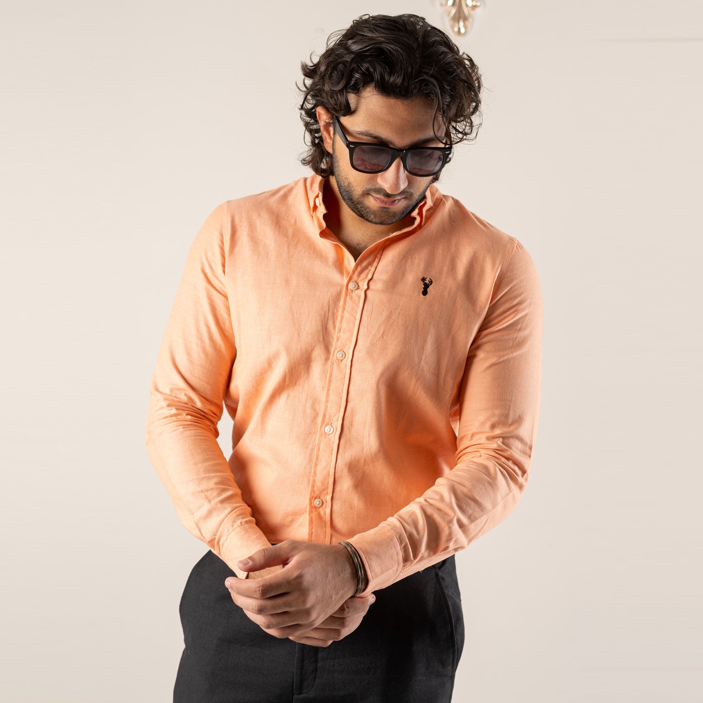 NXT Button Down Linen Oxford Shirt