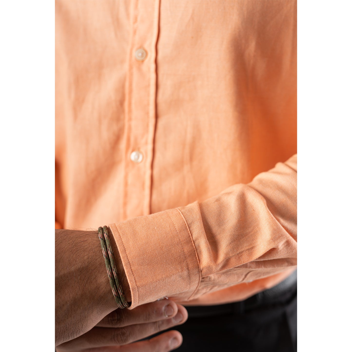 NXT Button Down Linen Oxford Shirt