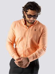 NXT Button Down Linen Oxford Shirt
