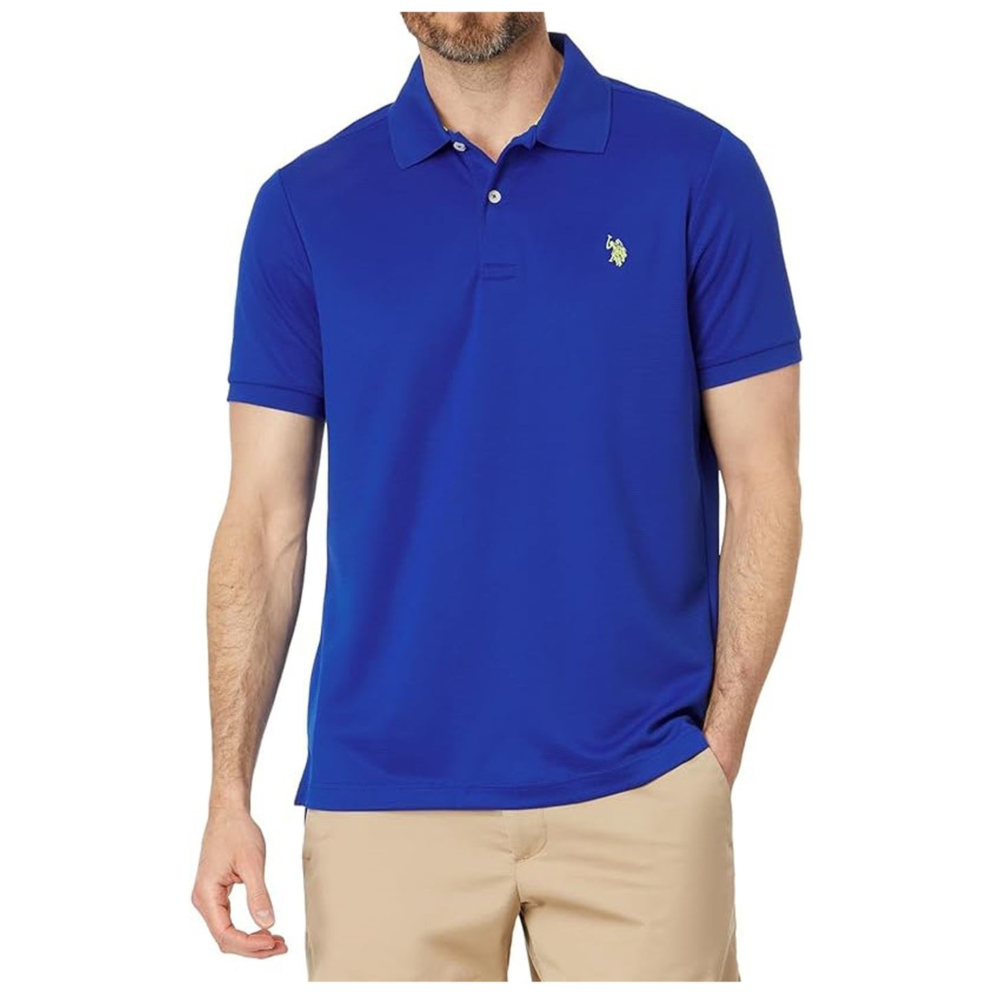 US POLO ASSN. Pique polo shirt